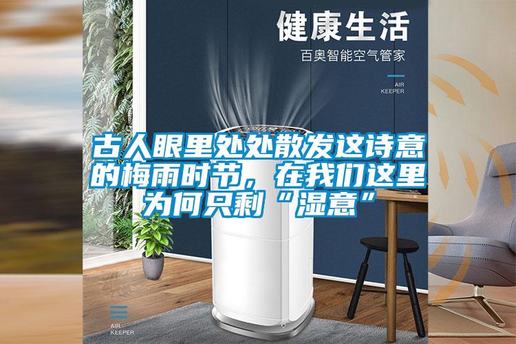 古人眼里处处散发这诗意的梅雨时节，在樱桃视频大全免费观看这里为何只剩“湿意”