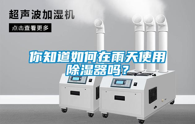 你知道如何在雨天使用樱桃TV在线观看器吗？