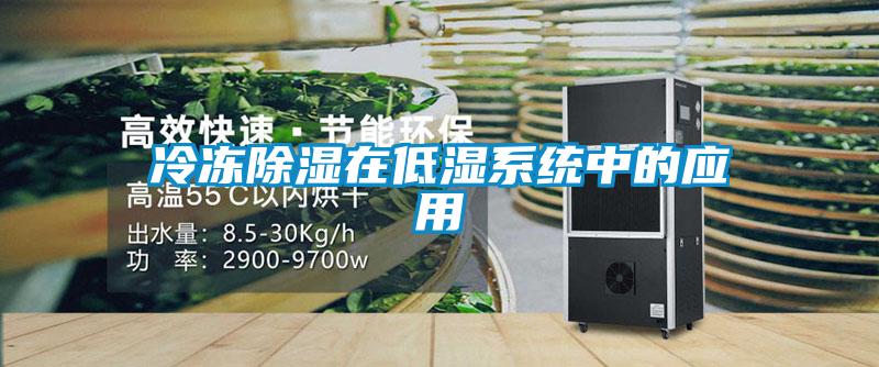 冷冻樱桃TV在线观看在低湿系统中的应用