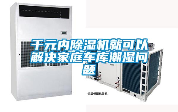 千元内樱桃TV在线观看机就可以解决家庭车库潮湿问题