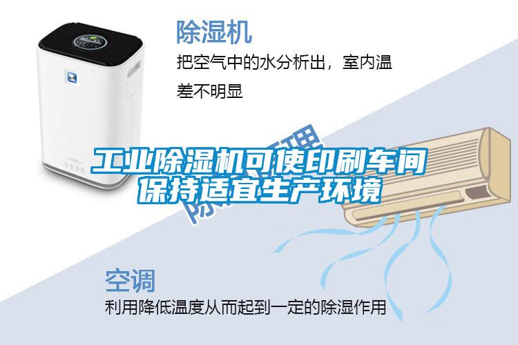 工业樱桃TV在线观看机可使印刷车间保持适宜生产环境