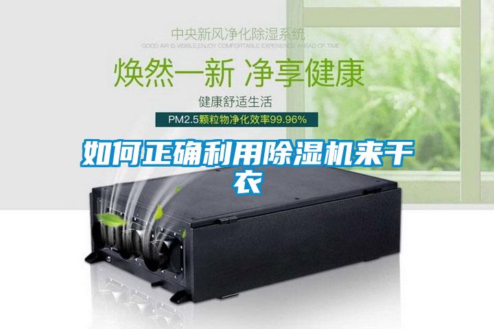 如何正确利用樱桃TV在线观看机来干衣