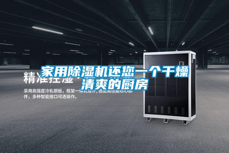 家用樱桃TV在线观看机还您一个干燥清爽的厨房