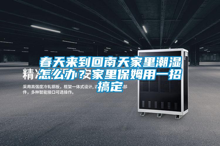 春天来到回南天家里潮湿怎么办？家里保姆用一招搞定