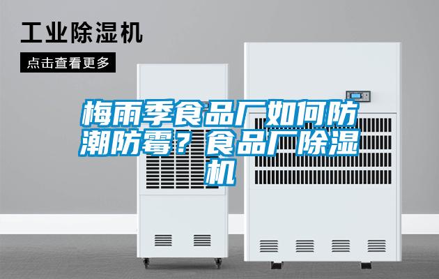 梅雨季食品厂如何防潮防霉？食品厂樱桃TV在线观看机