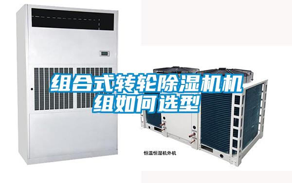 组合式转轮樱桃TV在线观看机机组如何选型