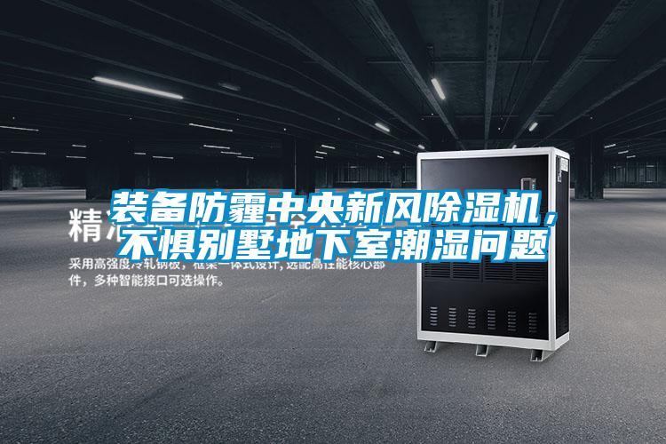 装备防霾中央新风樱桃TV在线观看机，不惧别墅地下室潮湿问题