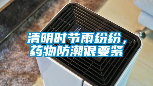 清明时节雨纷纷，药物防潮很要紧