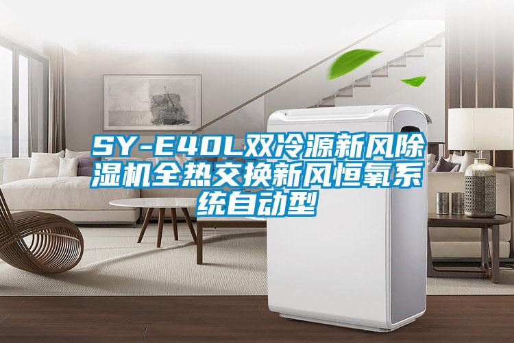 SY-E40L双冷源新风樱桃TV在线观看机全热交换新风恒氧系统自动型