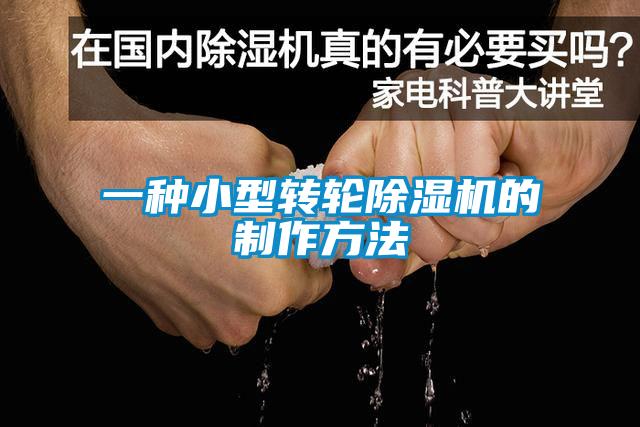 一种小型转轮樱桃TV在线观看机的制作方法