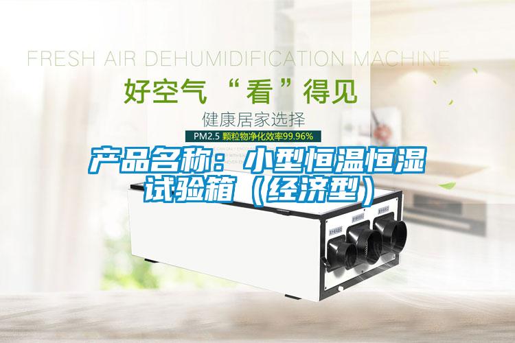 产品名称：小型恒温恒湿试验箱（经济型）