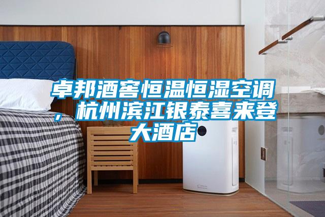 卓邦酒窖恒温恒湿空调，杭州滨江银泰喜来登大酒店