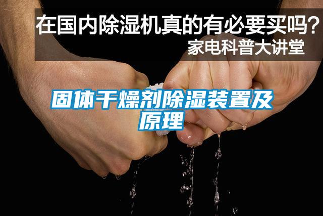 固体干燥剂樱桃TV在线观看装置及原理