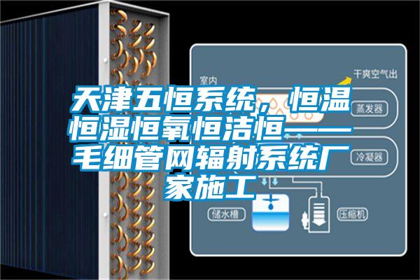 天津五恒系统，恒温恒湿恒氧恒洁恒——毛细管网辐射系统厂家施工
