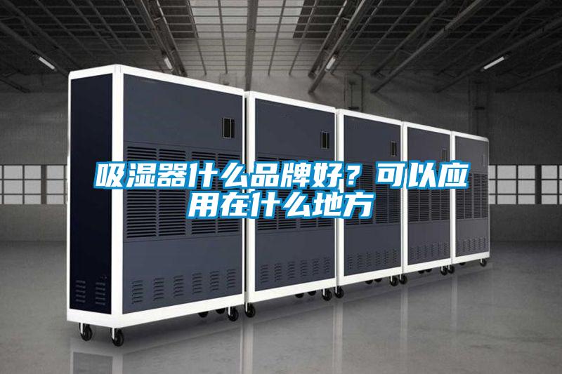 吸湿器什么品牌好？可以应用在什么地方