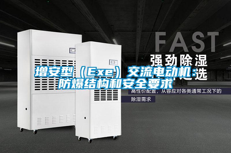 增安型（Exe）交流电动机：防爆结构和安全要求