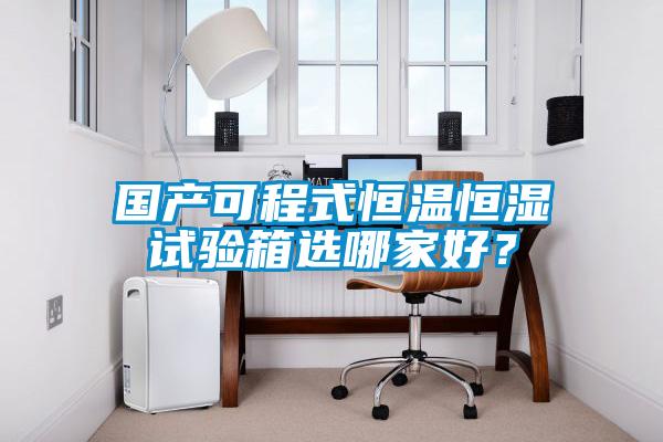 国产可程式恒温恒湿试验箱选哪家好？