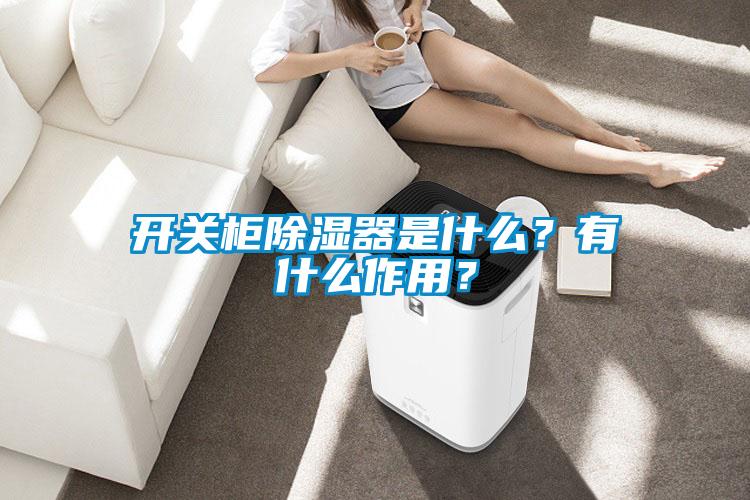 开关柜樱桃TV在线观看器是什么？有什么作用？