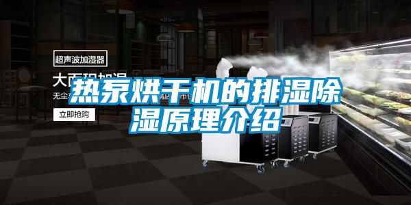 热泵烘干机的排湿樱桃TV在线观看原理介绍