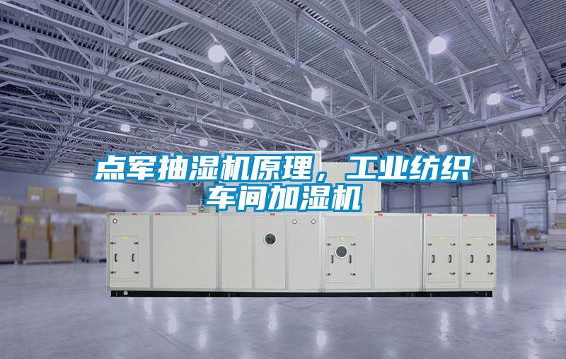 点军抽湿机原理，工业纺织车间加湿机