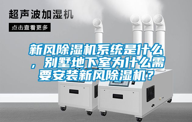 新风樱桃TV在线观看机系统是什么，别墅地下室为什么需要安装新风樱桃TV在线观看机？