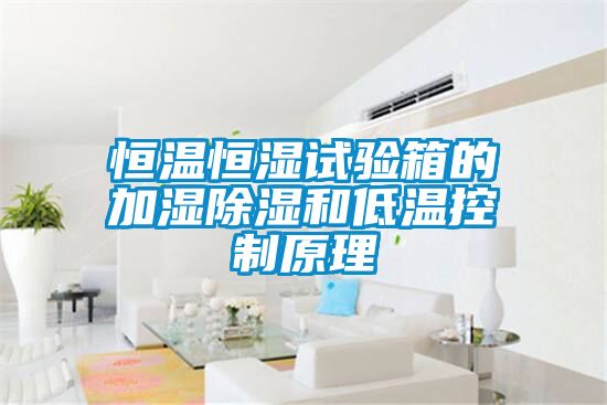 恒温恒湿试验箱的加湿樱桃TV在线观看和低温控制原理
