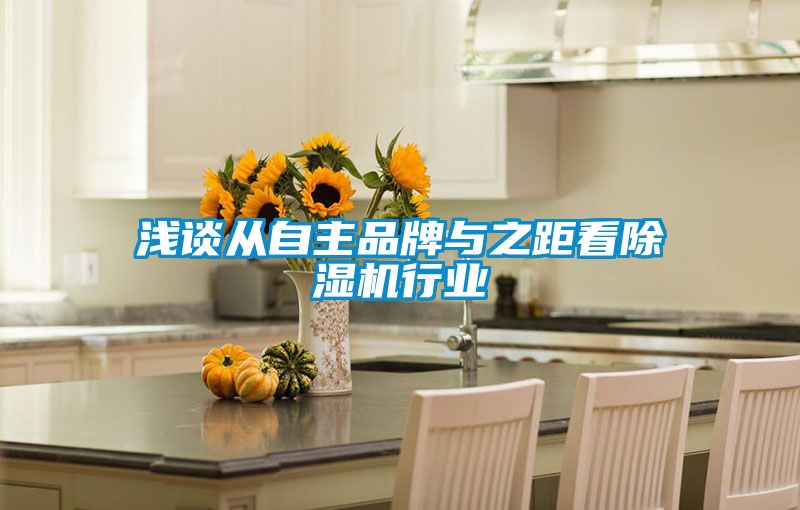 浅谈从自主品牌与之距看樱桃TV在线观看机行业