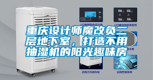 重庆设计师魔改负二层地下室，打造不用抽湿机的阳光趣味房