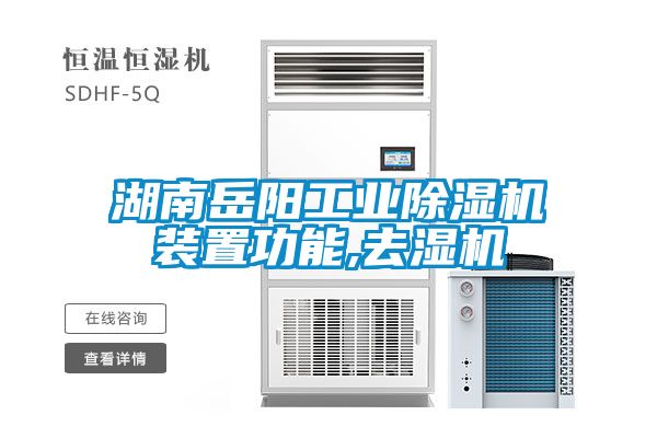 湖南岳阳工业樱桃TV在线观看机装置功能,去湿机