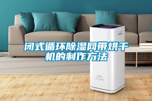 闭式循环樱桃TV在线观看网带烘干机的制作方法