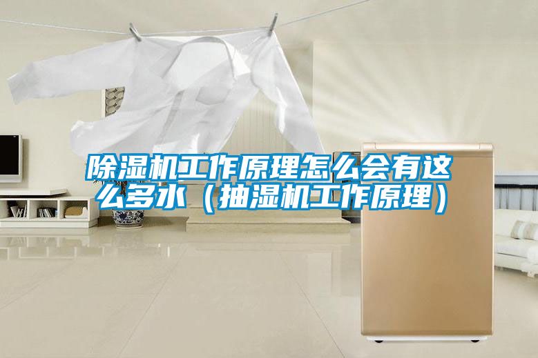 樱桃TV在线观看机工作原理怎么会有这么多水（抽湿机工作原理）