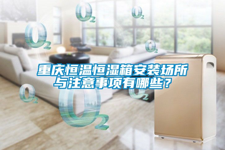重庆恒温恒湿箱安装场所与注意事项有哪些？