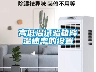 常见问题高低温试验箱降温速率的设置